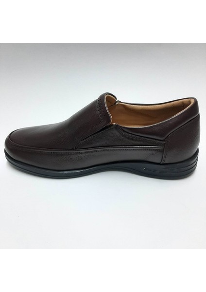 Deri Kahverengi Günlük Bağcıksız Ortopedik Yazlık Erkek Ayakkabı C-8691358RTTO modelleri