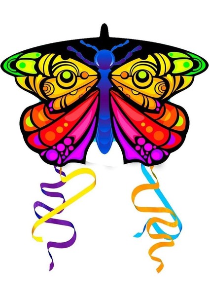 Oyuncak Kites Sevimli Kelebek Patentli Uçurtma