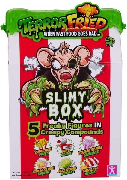 Terror Fried 6 Lı Büyük Menü ve 5 Gizemli Figür