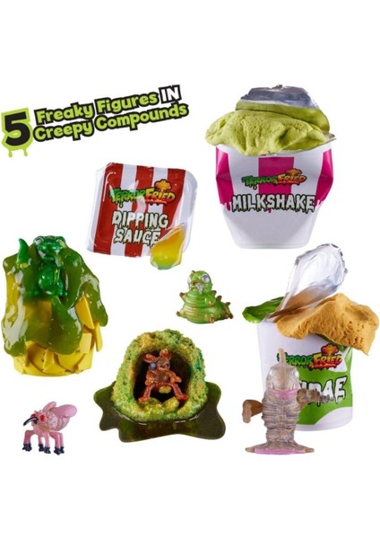 Terror Fried 6 Lı Büyük Menü ve 5 Gizemli Figür modelleri