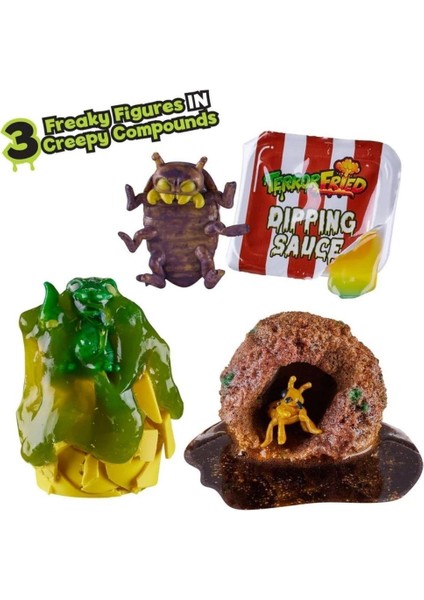 Terror Fried 4 Lü Orta Menü ve 3 Gizemli Figür modelleri