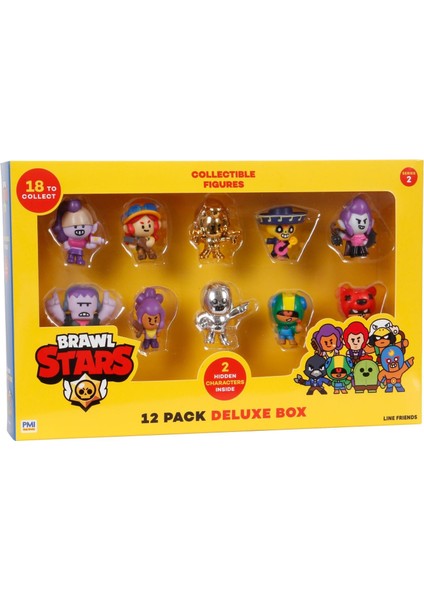 Brawl Stars 12'li Delüks Figür Set BRW2080 17257 Model 1