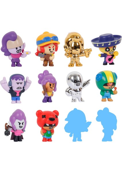 Brawl Stars 12'li Delüks Figür Set BRW2080 17257 Model 1 fiyatları