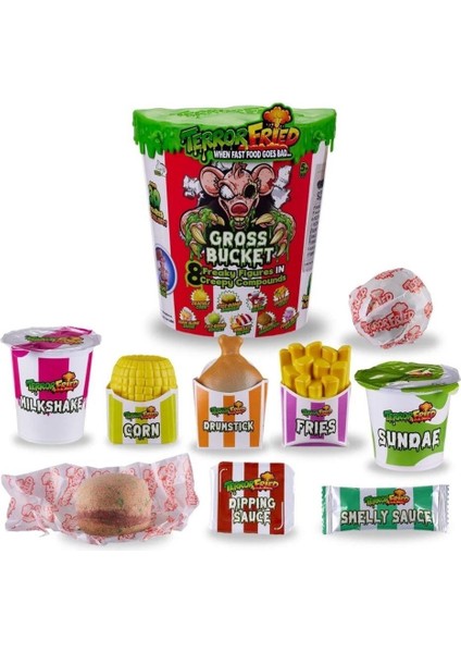 Terror Fried 9 Lu Mega Menü ve 8 Gizemli Figür fiyatları