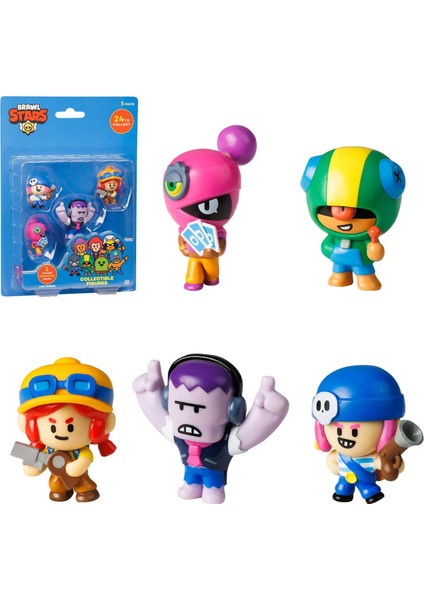 Brawl Stars 5 Li Figür Seti BRW2040 81186 Model 3