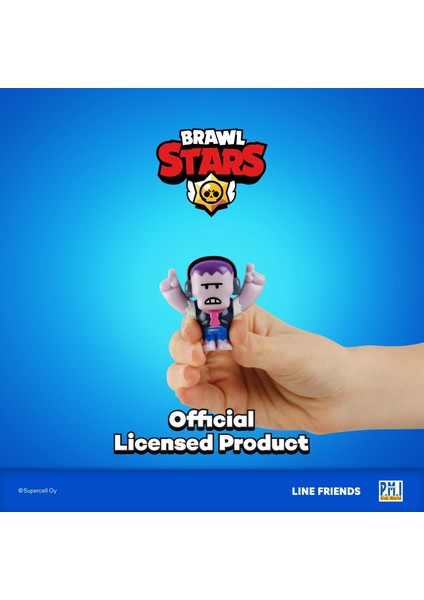 Brawl Stars 5 Li Figür Seti BRW2040 81186 Model 3 modelleri