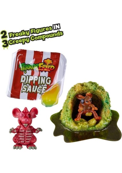 Terror Fried 3 Lü Mini Menü ve 2 Gizemli Figür modelleri