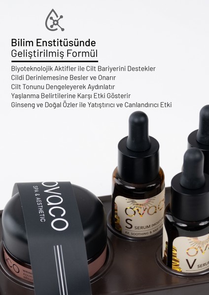 4d Dynamic Advanced Cilt Bakım Seti – 4 Aşamalı Serum + Krem | Peptid, Hyaluronik Asit, Ginseng Özlü Yoğun Onarım