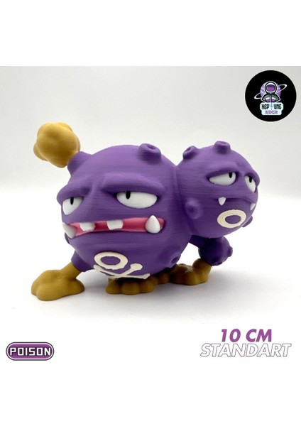 #0110 Weezing Pokemon Figürü