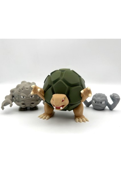 #0074 Geodude Pokemon Gelişim Seti modelleri