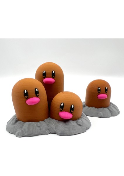 #0050 Diglett Pokemon Gelişim Seti modelleri
