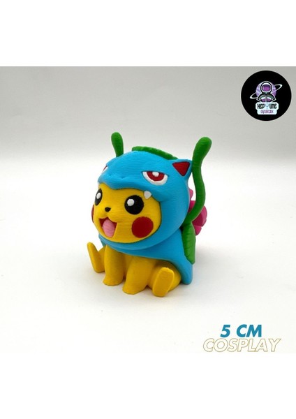 #0025 Venusaur Cosplay Pikachu Figürü