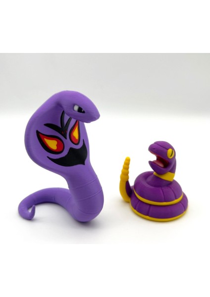 #0023 Ekans Pokemon Gelişim Seti modelleri
