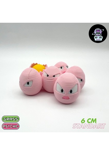 #0102 Exeggcute Pokemon Figürü