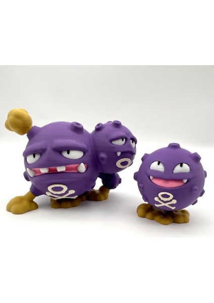 #0109 Koffing Pokemon Gelişim Seti modelleri