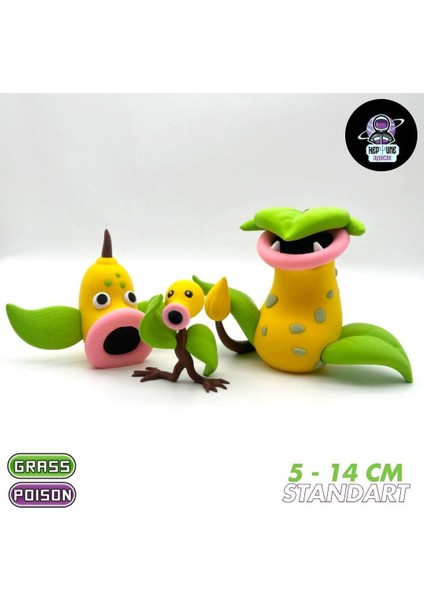 #0069 Bellsprout Pokemon Gelişim Seti