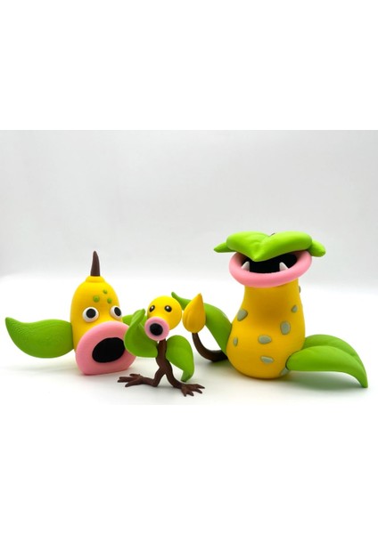 #0069 Bellsprout Pokemon Gelişim Seti modelleri