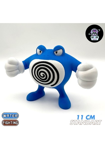 #0062 Poliwrath Pokemon Figürü