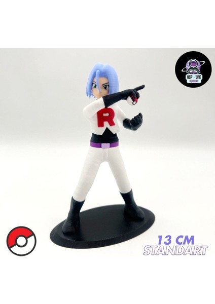 #0000 James Pokemon Figürü