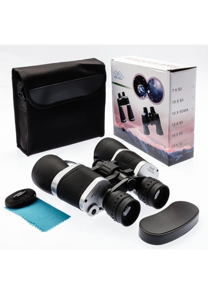 Büro Ev Ofis Kamp Keyfi Için 56-1000MT 20×50 Siyah Güneş Filtreli El Dürbünü fiyatları