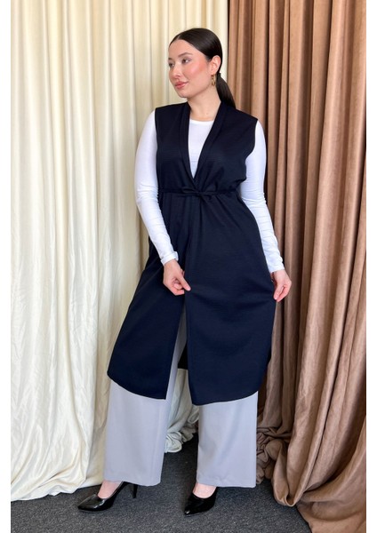 Kadın Yanları Düğmeli B.b Ottoman Yelek 7523 indirimleri