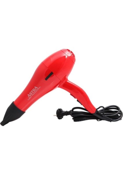 Turbo Profesyonel Kırmızı 2400 W Saç Kurutma Makinesi