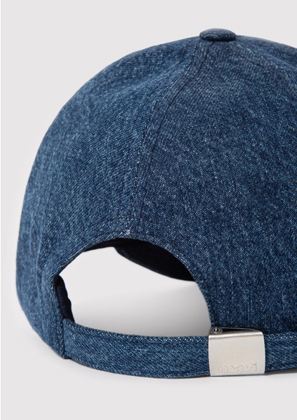 Kedi Nakışlı Denim Şapka 1913012-10241