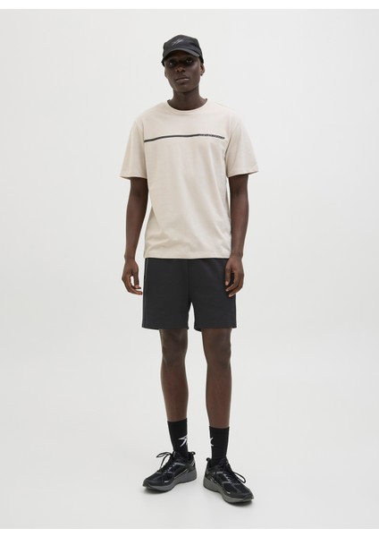 Sweat Şort, M, Siyah