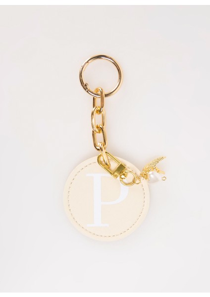Happyme Çanta Aksesuar Yuvarlak Harfli Charm Hm 19 P