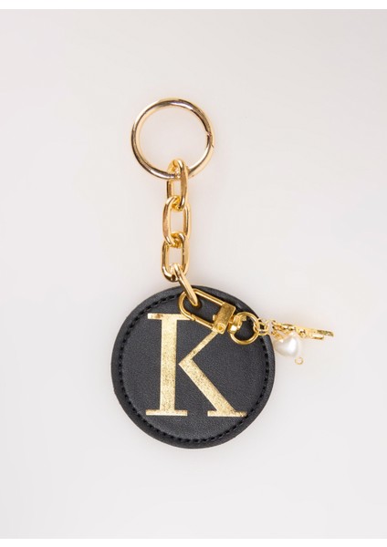 Happyme Çanta Aksesuar Yuvarlak Harfli Charm Hm 41 K
