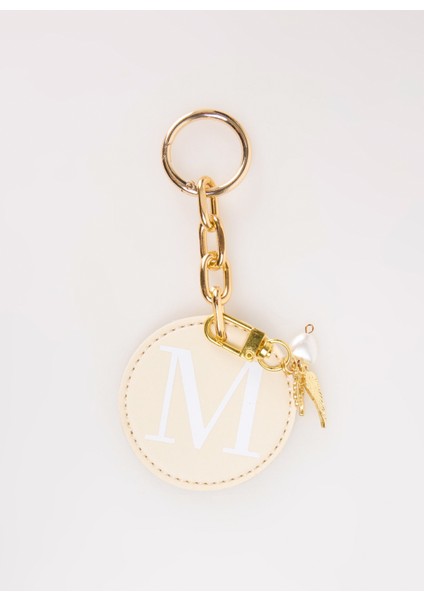 Happyme Çanta Aksesuar Yuvarlak Harfli Charm Hm 15 M