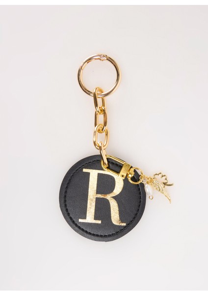 Happyme Çanta Aksesuar Yuvarlak Harfli Charm Hm 48 R