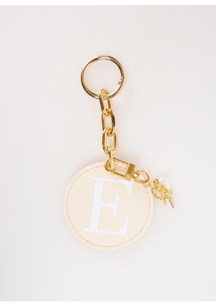 Happyme Çanta Aksesuar Yuvarlak Harfli Charm Hm 06 E