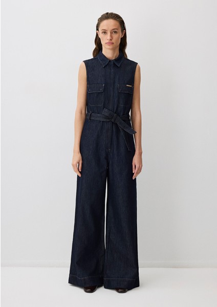 Jolie Mavi Edition Tencel Tm Lyocell Karışımlı Koyu Mavi Jean Tulum 1011016-90596