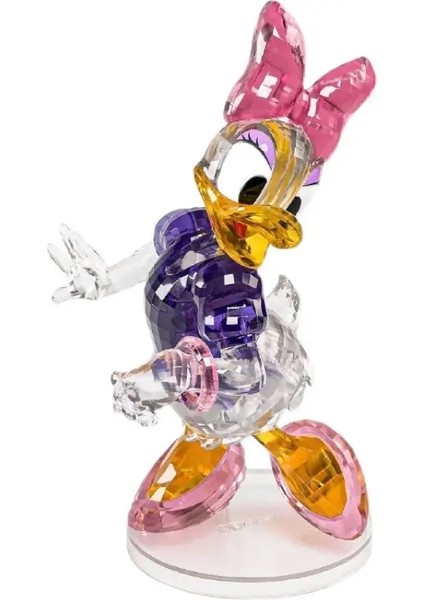Disney Mickey Minnie Donald Duck Oyuncakları El Yapımı Süsler Erkekler ve Kızlar Için Hediyeler Üç Boyutlu Kristal Yapı Taşları Renk: Daisy (Yurt Dışından)