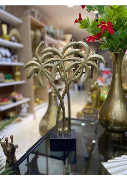 43 x 33 cm Gold Mermer Kaideli Alim.dek.pamiye Ağacı modelleri