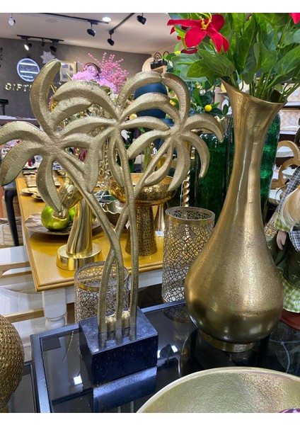 43 x 33 cm Gold Mermer Kaideli Alim.dek.pamiye Ağacı fırsatları