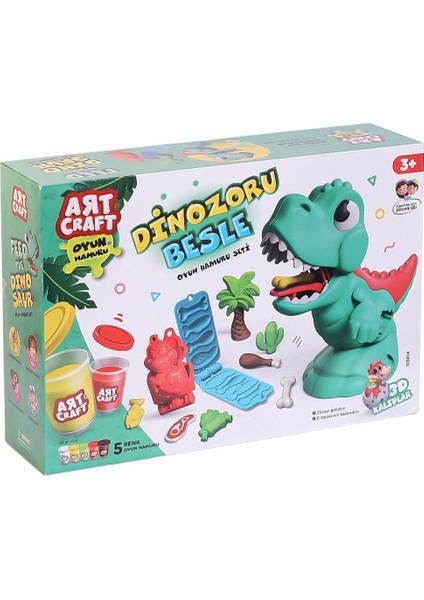 03814 Dinozoru Besle Oyun Hamur Seti 280 gr