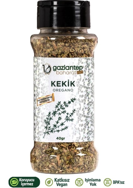Kekik 40 gr – Doğal Kurutulmuş Katkısız & Yoğun Aromal