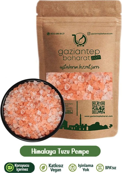 Himalaya Tuzu 500 gr - Doğal ve Saf Gaziantep Kalitesi