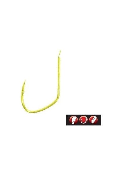 D.gamakatsu BKD-2210G Ekmek/hamur Iğnetak. 60CM#10 indirimleri