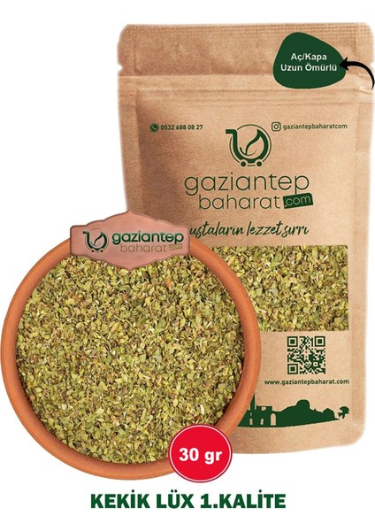 Kekik Lüx 30 gr - Taze ve Doğal Aromatik Baharat