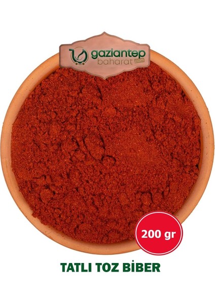 Kırmızı Tatlı Toz Biber 200 gr – Lezzetli ve Aromatik indirimleri
