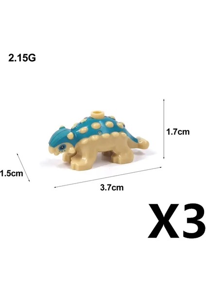 Moc Hayvanat Bahçesi Çiftlik Hayvan Yapı Taşları Baykuş Kertenkele Ahtapot Sincap Domuz Tavuk Kedi Güvercin Fare Kurdu Tavşan Mini Diy Dıy Tuğla K060 Dw106-3Pcs (Yurt Dışından)