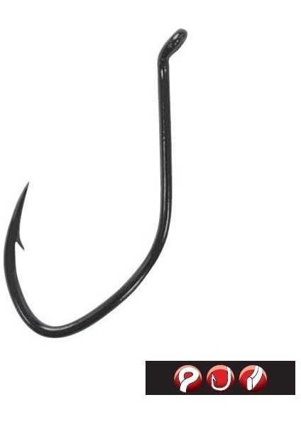 Gamakatsu LS-4644F Siyah No:8/0 Olta Iğnesi 1/4 fiyatları