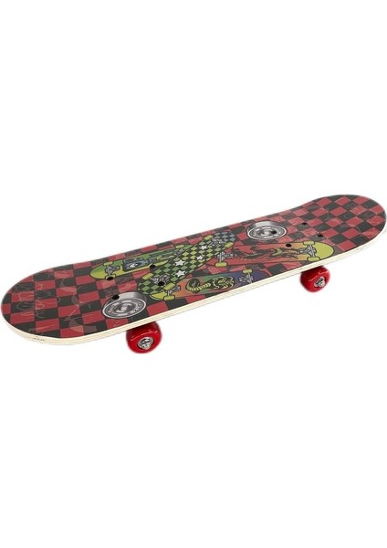 60CM Zımparalı Ahşap Tahta Kaykay – Orta Boy FR37739