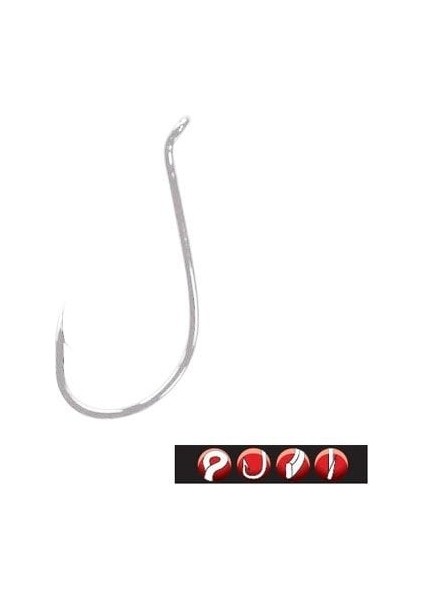 Gamakatsu LS-5314N Nikel No:8 Olta Iğnesi 1/12 fiyatları