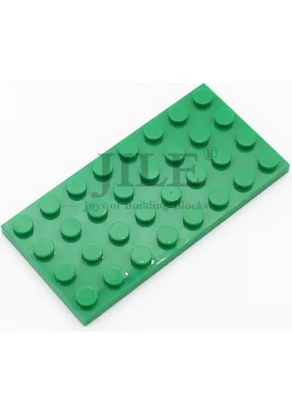 15PCS Moc 3035 Küçük Taban Kısa Plaka 4x8 Dıy Creative Icelan Yapı Taşları Tuğlalar Montajla Uyumlu Oyuncaklar Rengi: Yeşil 15 Pcs (Yurt Dışından)
