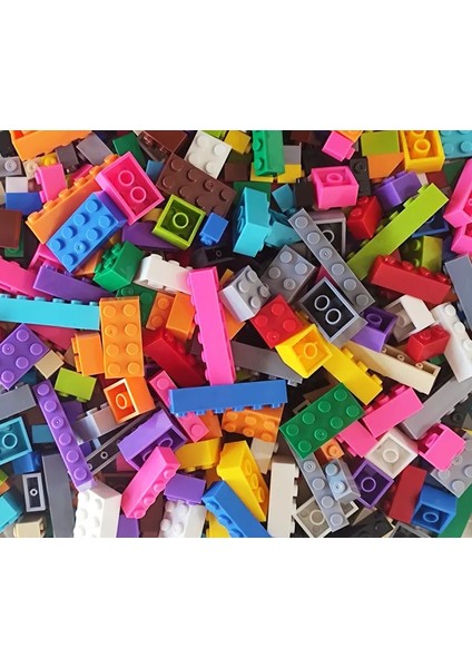 125/250G Dıy Yapı Taşları Toplu Paket Paketi Sorte Kalın Tuğlalar Blok Tabak Oyuncakları Küçük Parçacıklar Dökme Fit Legoeds Için Hediye: Standart Renk/beden: 250G-ÇANTALI (Yurt Dışından)