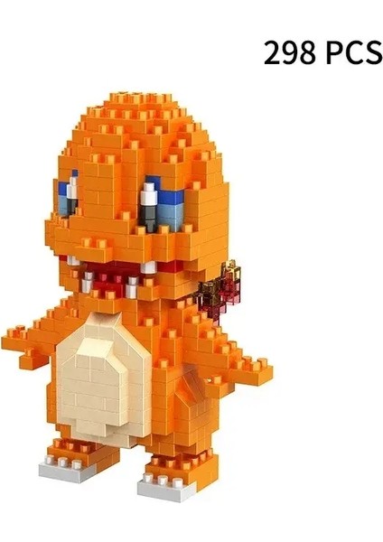 61 Stil Bloklar Küçük Karikatür Mini Yapı Blosu Pikachu Charizard Eevee Mewtwo Anime Montaj Pokemon Model Bebek Oyuncakları Renk: 8072/BOYUT: Kutu Yok (Yurt Dışından)